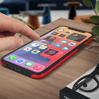 Avizar  Coque iPhone 12 Pro Max Intégrale Rouge 