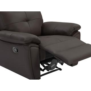 Vente-unique Relaxsessel - Leder - Braun - VINETA  