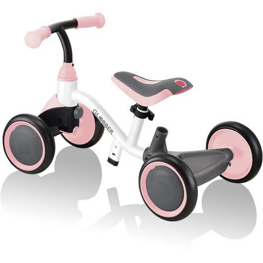 GLOBBER  Vierrad Learning Bike 3in1 Whitepastel 