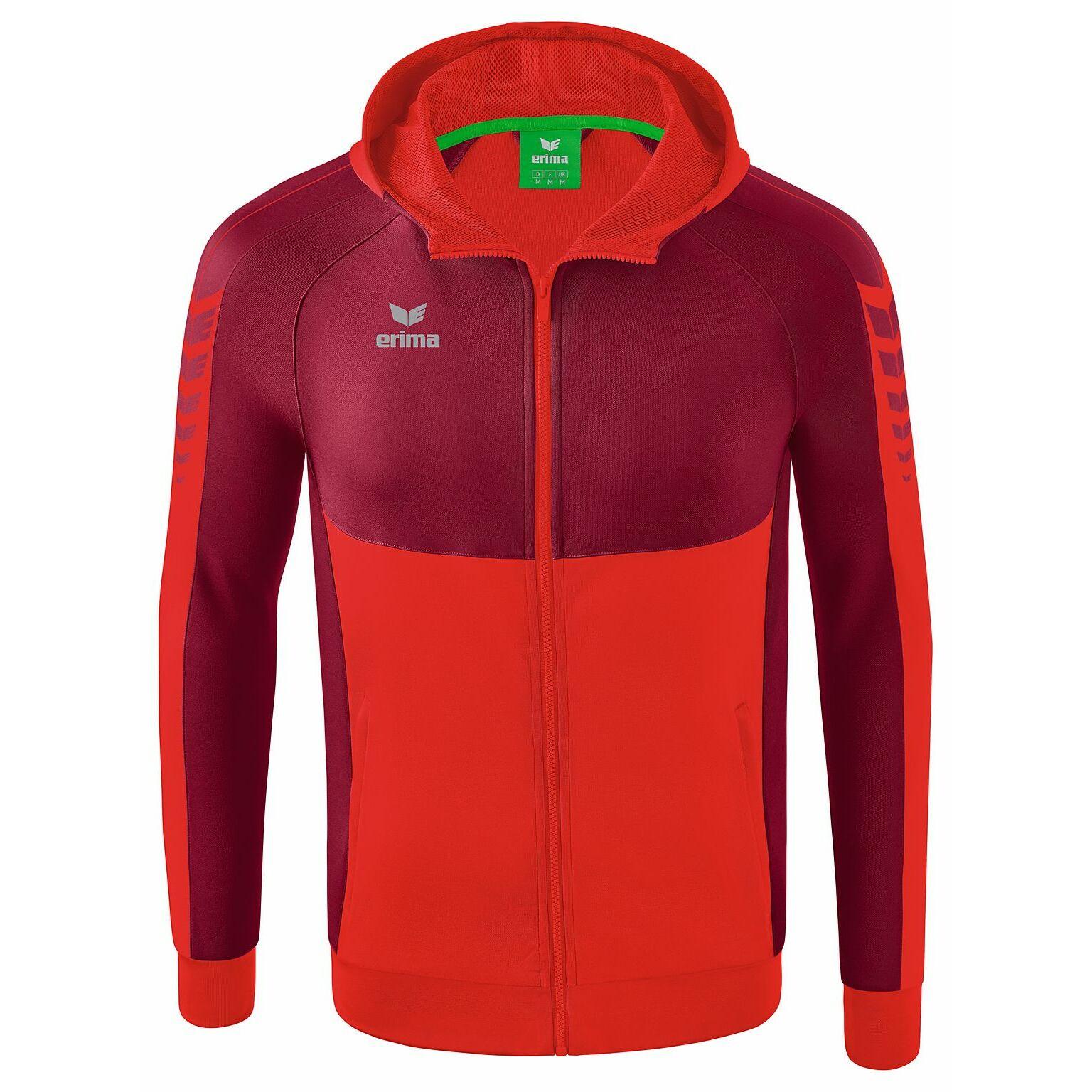 Erima  trainingsjacke mit kapuze six wings 