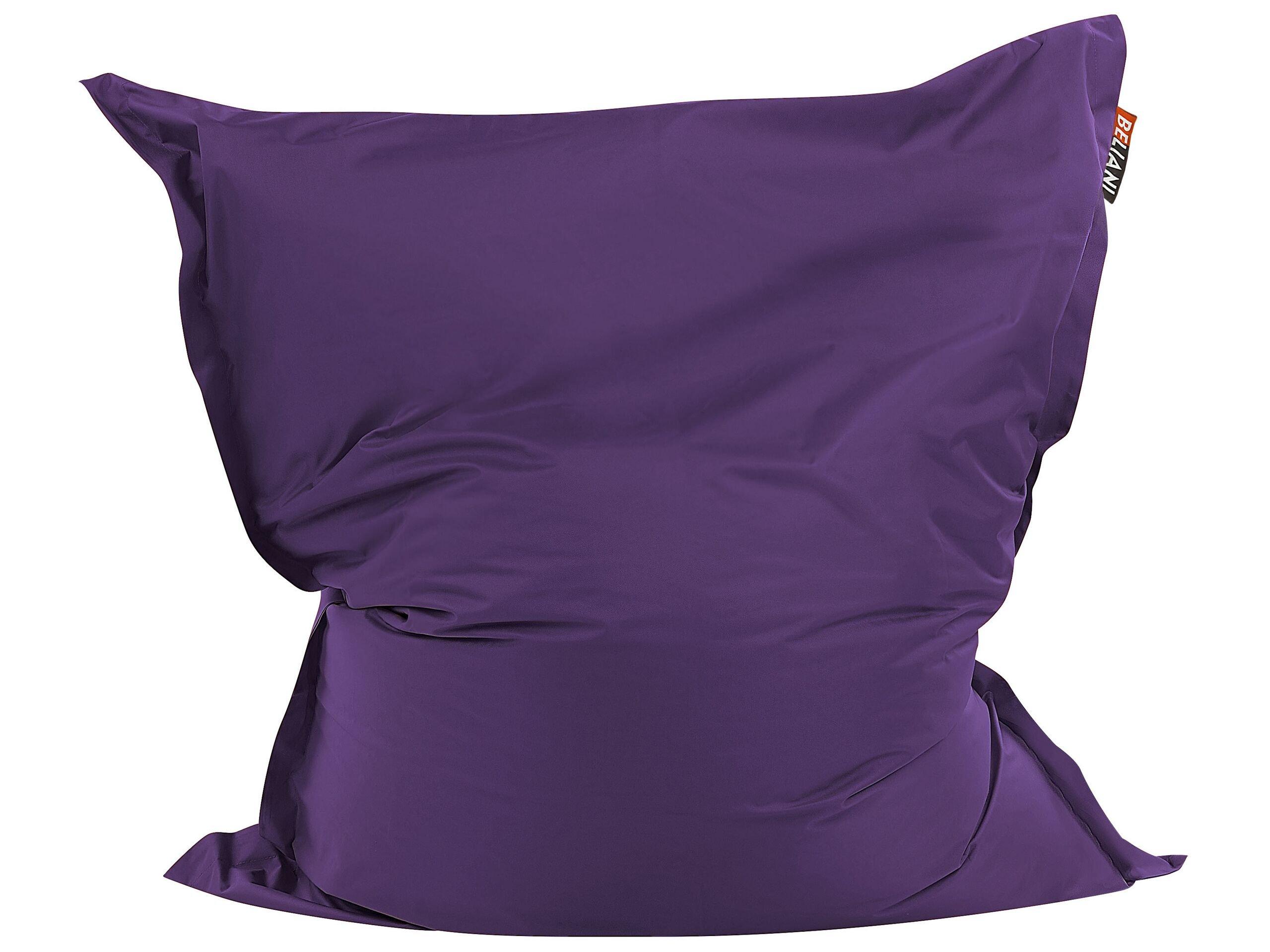 Beliani Grosser Sitzsack aus Polyester Modern FUZZY  