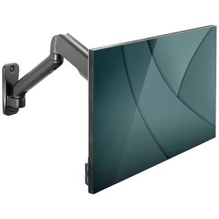 Digitus  1fach Monitor-Wandhalterung 5,1 cm (2) - 304,8 cm (120) Schwarz Ausziehbar, Drehbar 