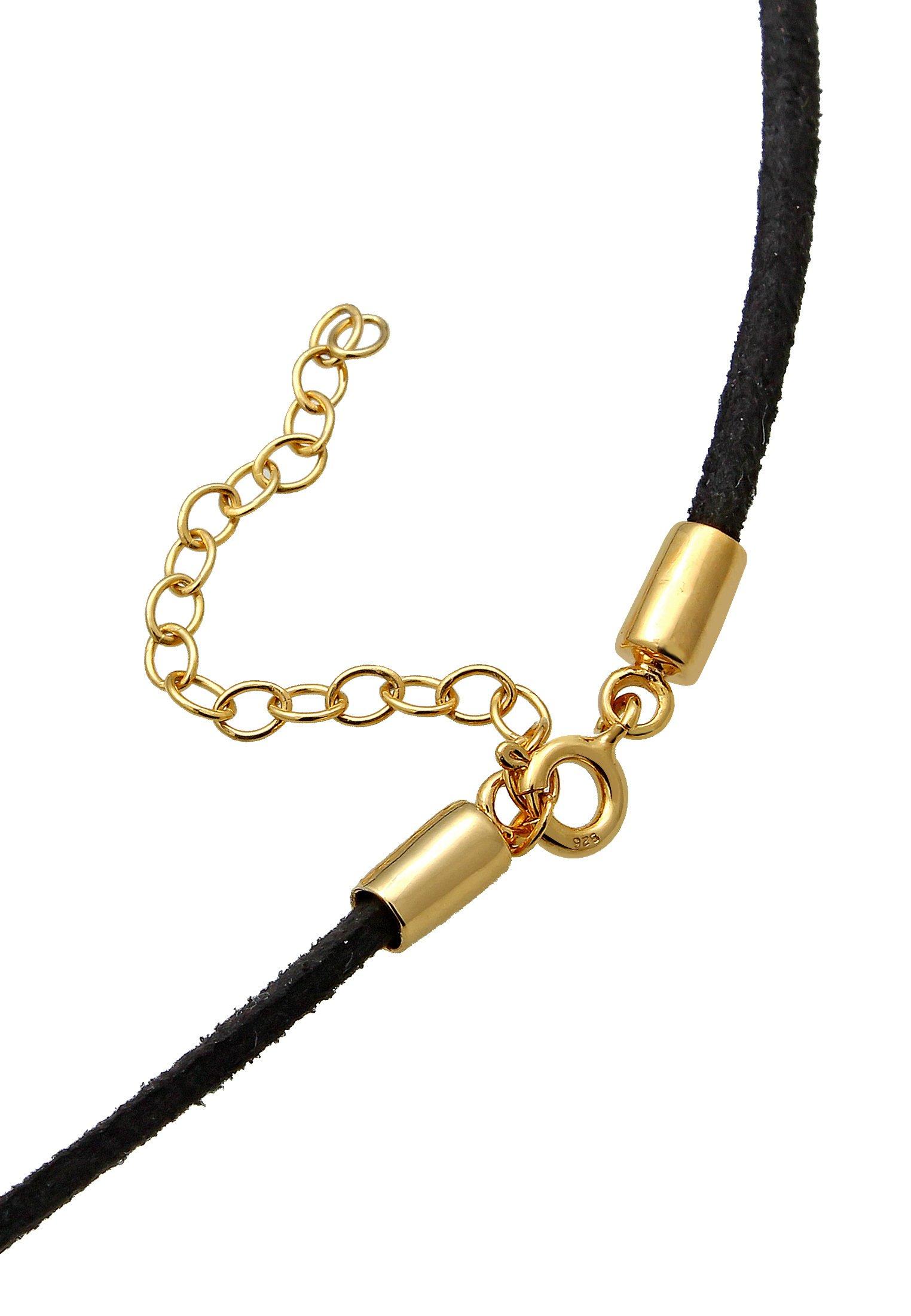 Elli  Collier Choker Velour Noir Collier Femme 