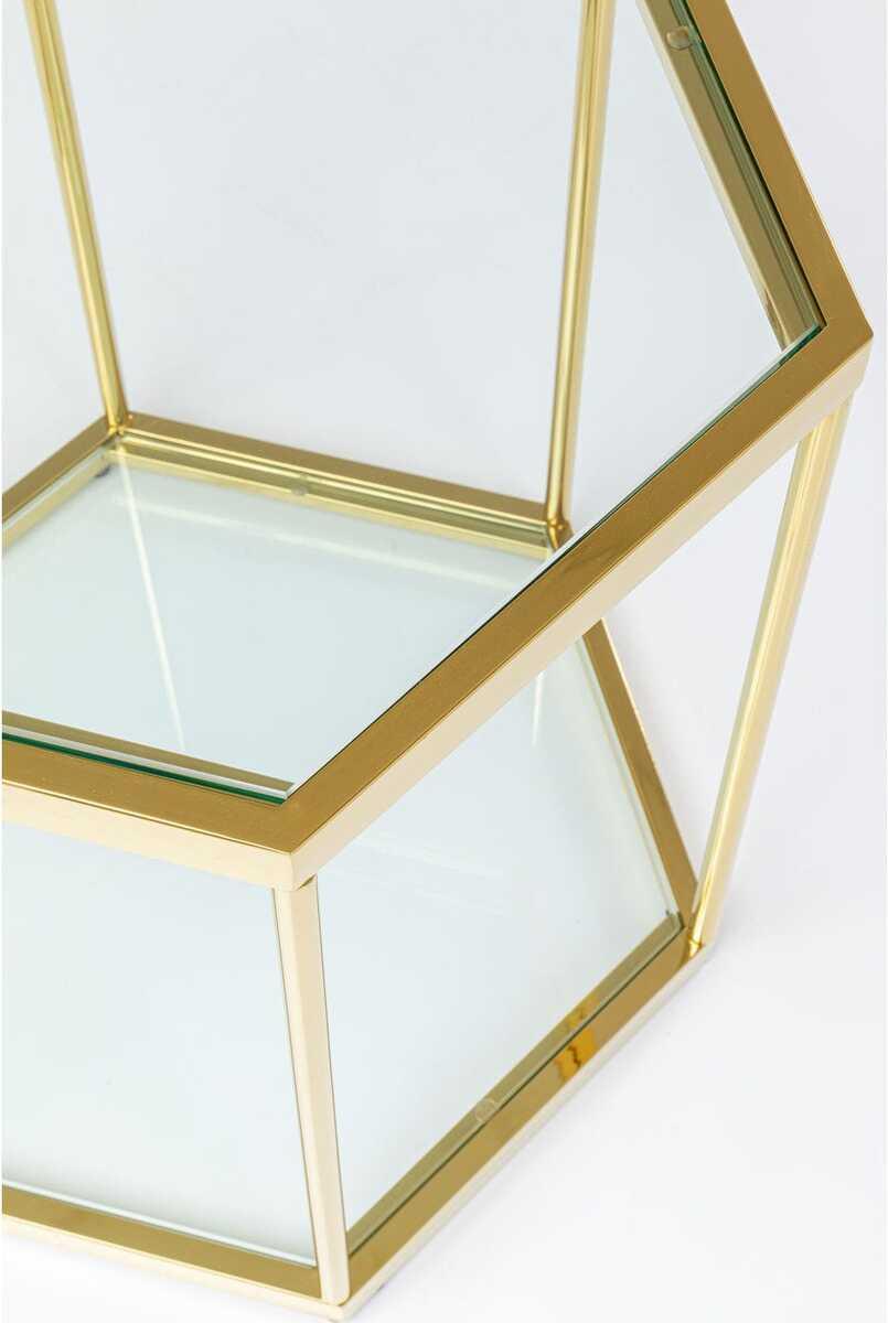 KARE Design Tavolino Comb Gold 55cm  