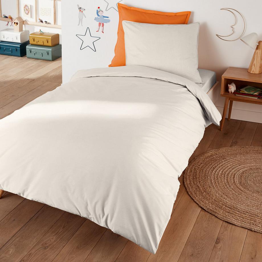 Housse de couette enfant en percale de coton