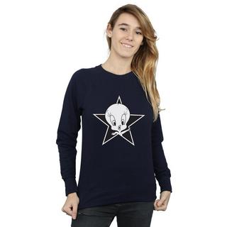 LOONEY TUNES  Tweety Pie Mono Star Sweatshirt 