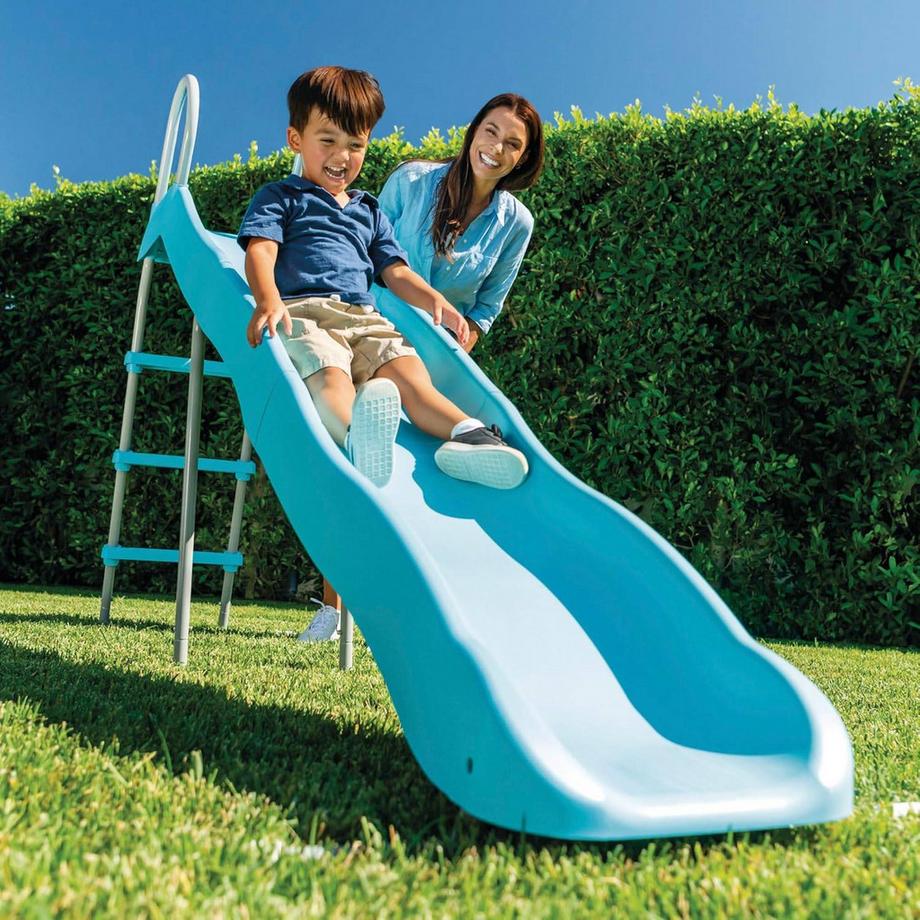 Intex  Gartenrutsche für Kinder 244 cm groß Stahl Kunststoff - 44107 INTEX 