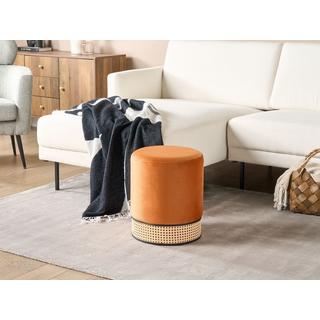 Beliani Pouf en Velluto Glamour YANKTON  