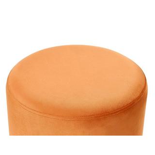 Beliani Pouf en Velours Glamour YANKTON  