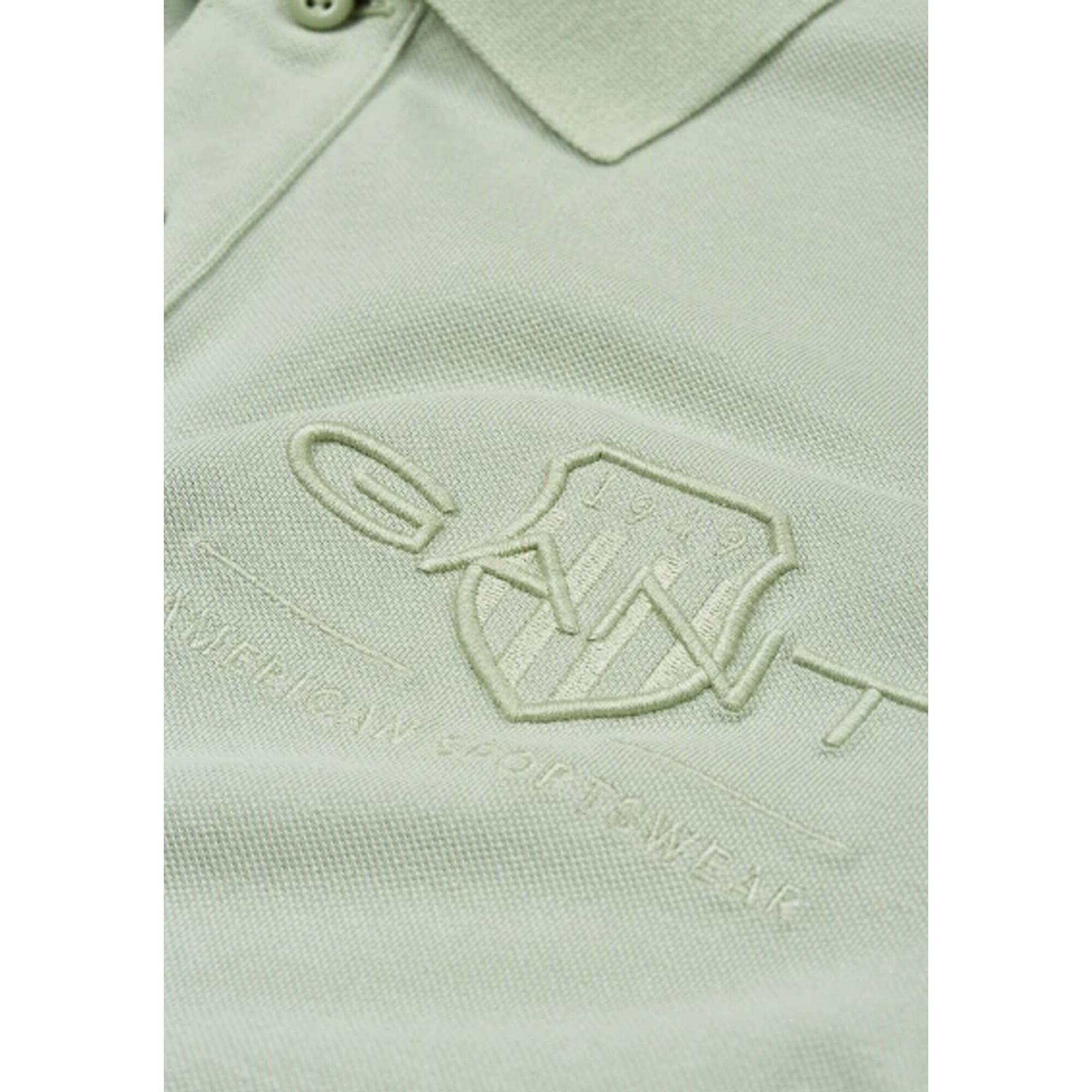 GANT  polo reg tonal shield 