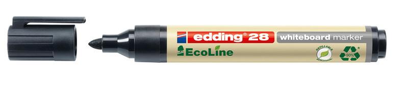 Edding Edding 28 EcoLine evidenziatore 1 pz Nero  