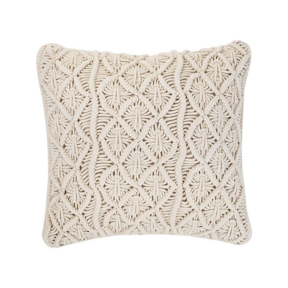 Beliani Dekokissen 2er Set aus Baumwolle Boho GOREME  