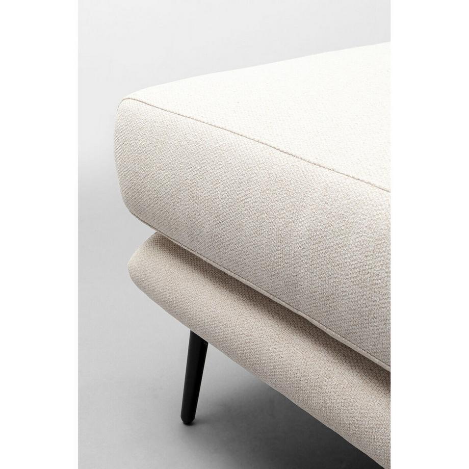 KARE Design Hocker Amalfi creme 80x68  