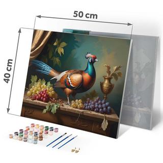 B2X Malen nach Zahlen 40x50 cm Massido Fasan  