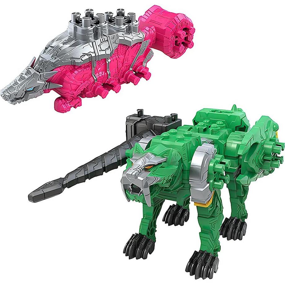 Hasbro  Power Rangers Zord Link Ankylo Hammer Zord & Tiger Claw Zord 