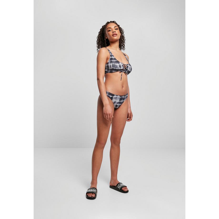 URBAN CLASSICS Bikini Tie Dye à Lacets  