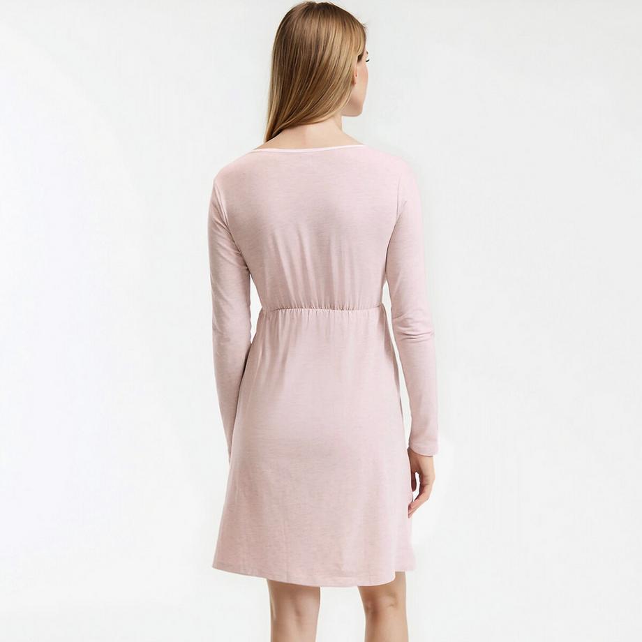 La Redoute Collections Chemise de Nuit Manches Longues de Grossesse  