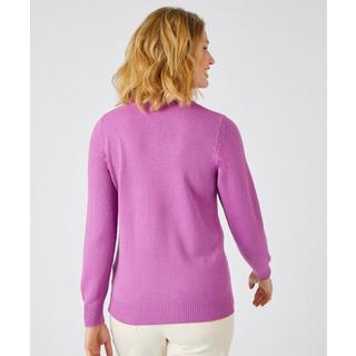 Damart  Pull col polo maille jersey souple. 