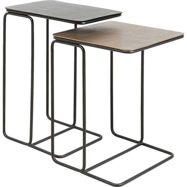 KARE Design Table d'appoint Diego (série de 2)  