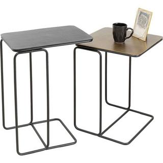 KARE Design Table d&#039;appoint Diego (lot de 2)  