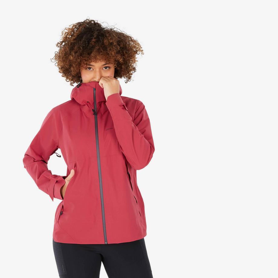 QUECHUA MH500
 Giacca donna trekking montagna impermeabile poliammide 