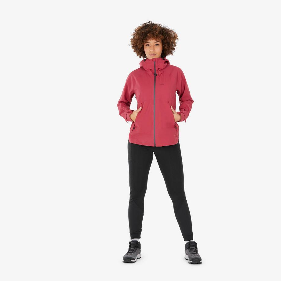 QUECHUA MH500
 Giacca donna trekking montagna impermeabile poliammide 