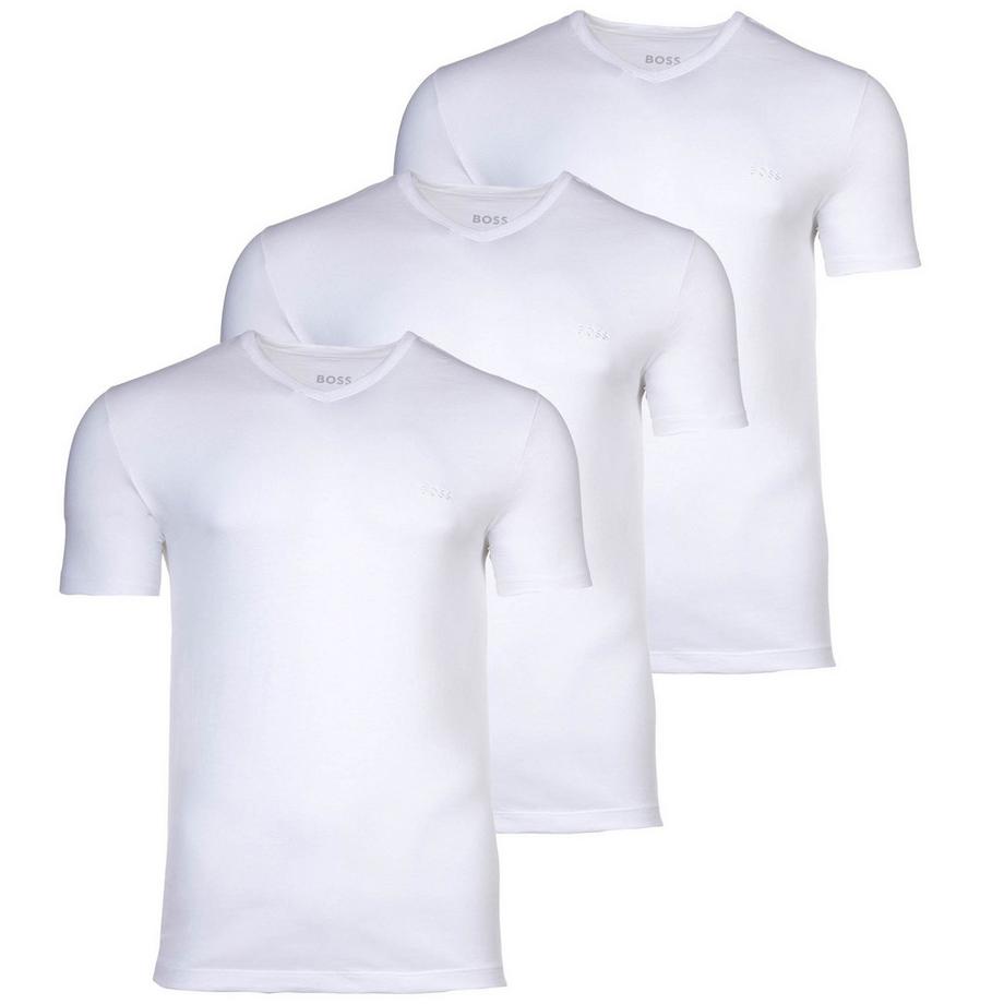 BOSS Casual Regular Fit V-Ausschnitt T-Shirt 3er-Pack  