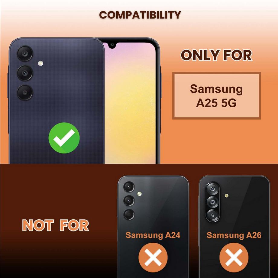Cadorabo  Samsung Galaxy A25 5G Pellicola protettiva vetro temperato 