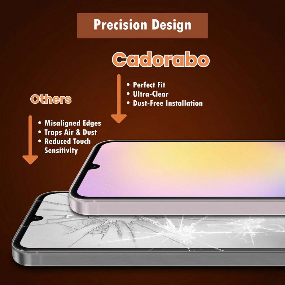 Cadorabo  Samsung Galaxy A25 5G Pellicola protettiva vetro temperato 