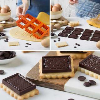 Decora Emporte-pièce pour biscuits au beurre et moule à chocolat  
