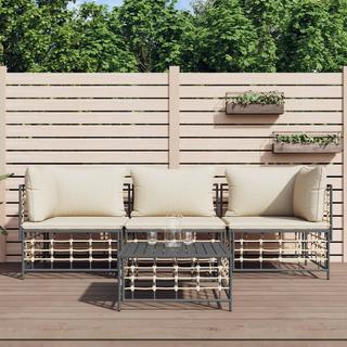 VidaXL Garten lounge set poly-rattan  