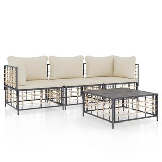 VidaXL Garten lounge set poly-rattan  