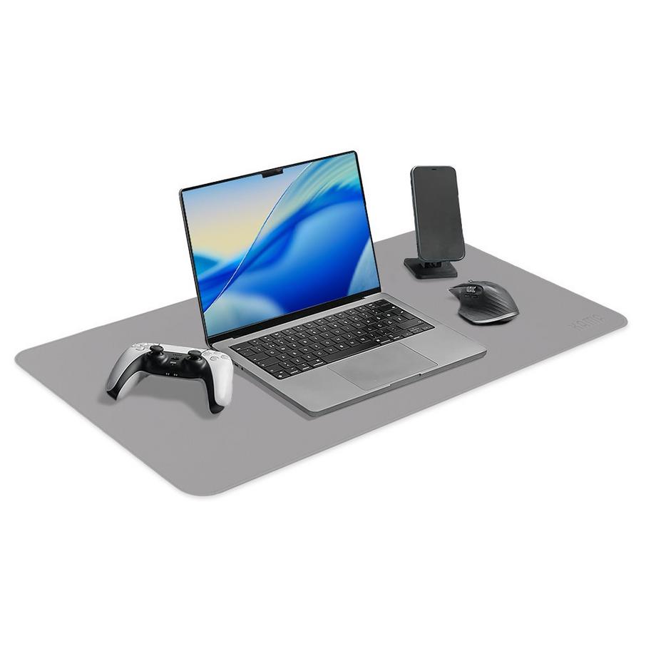 KAMA Tapis de bureau premium (similicuir)  