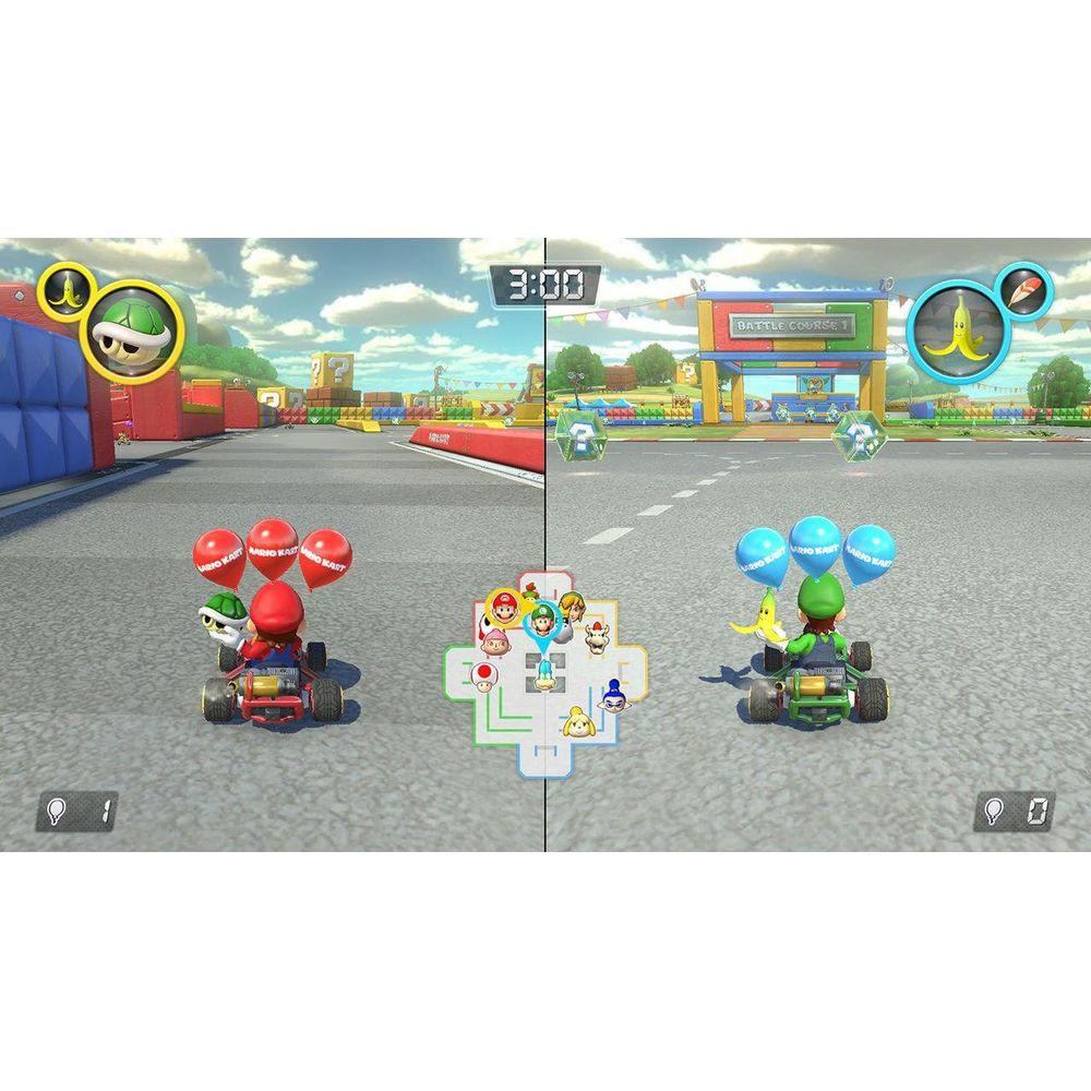 Nintendo  Mario Kart 8 Deluxe Standard Tedesca, Inglese, Francese, ITA, Giapponese, DUT, Portoghese, Russo  Switch 