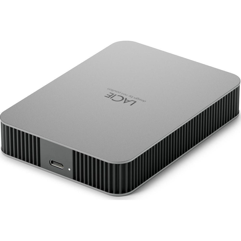 LACIE  Mobile Drive (2022) disco rigido esterno 4 TB 2.5" USB tipo-C 3.2 Gen 1 (3.1 Gen 1) Argento 
