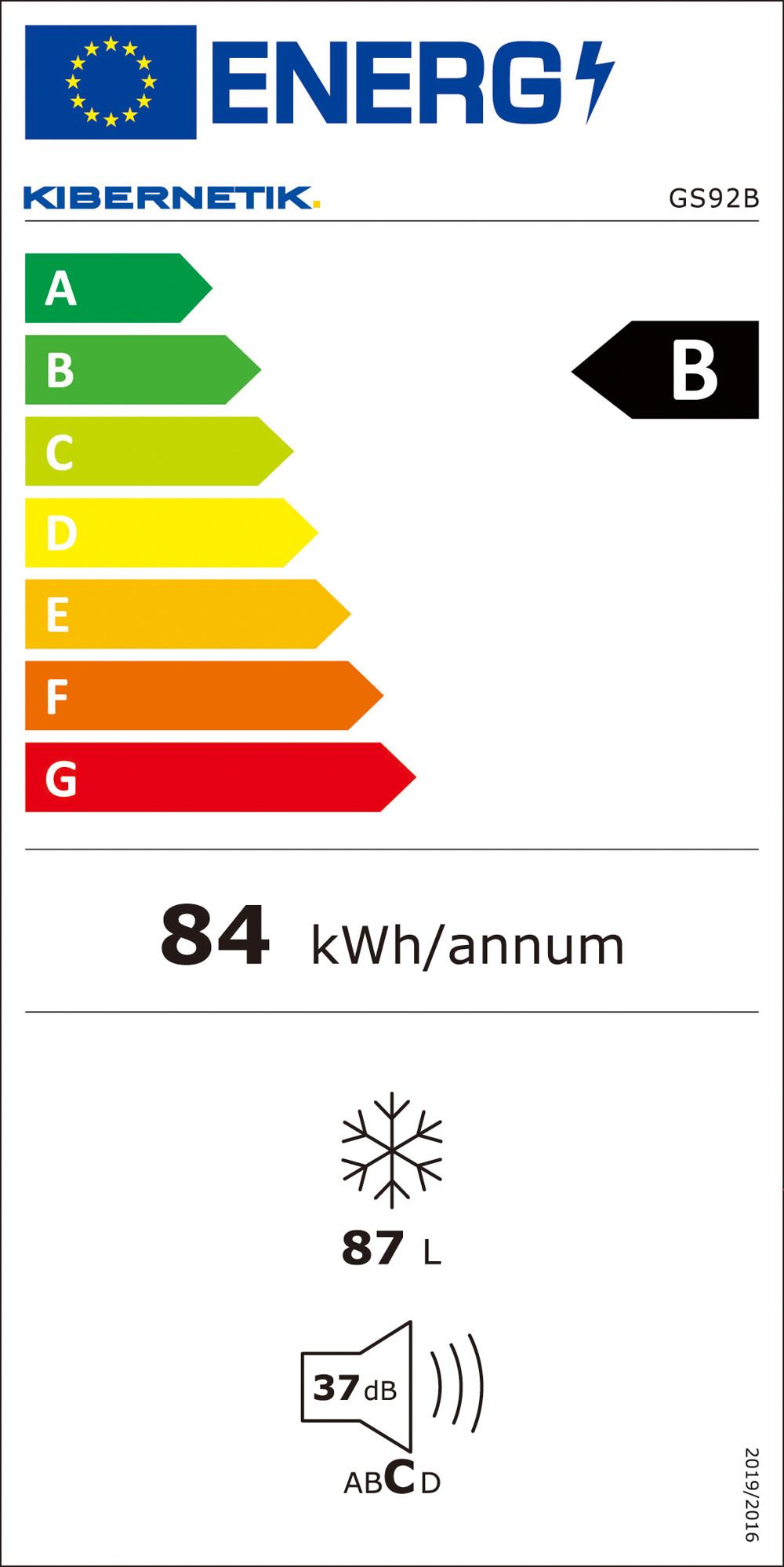 Kibernetik Gefrierschrank FSP 92 Liter ( B )  