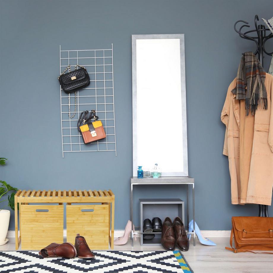 B2X Flurbank mit Bambus-Aufbewahrung  