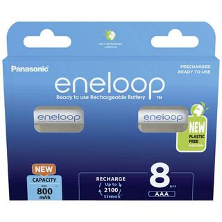 ENELOOP  Batteria ricaricabile Ministilo (AAA) NiMH 8 pz. 800 mAh   HR03 