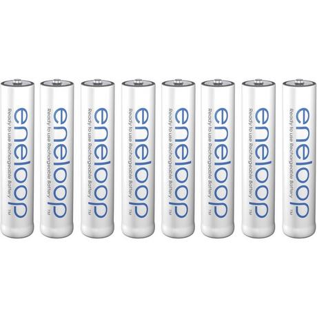 ENELOOP  Batteria ricaricabile Ministilo (AAA) NiMH 8 pz. 800 mAh   HR03 