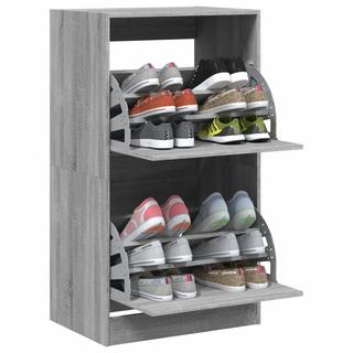 VidaXL Armoire à chaussures bois d'ingénierie  