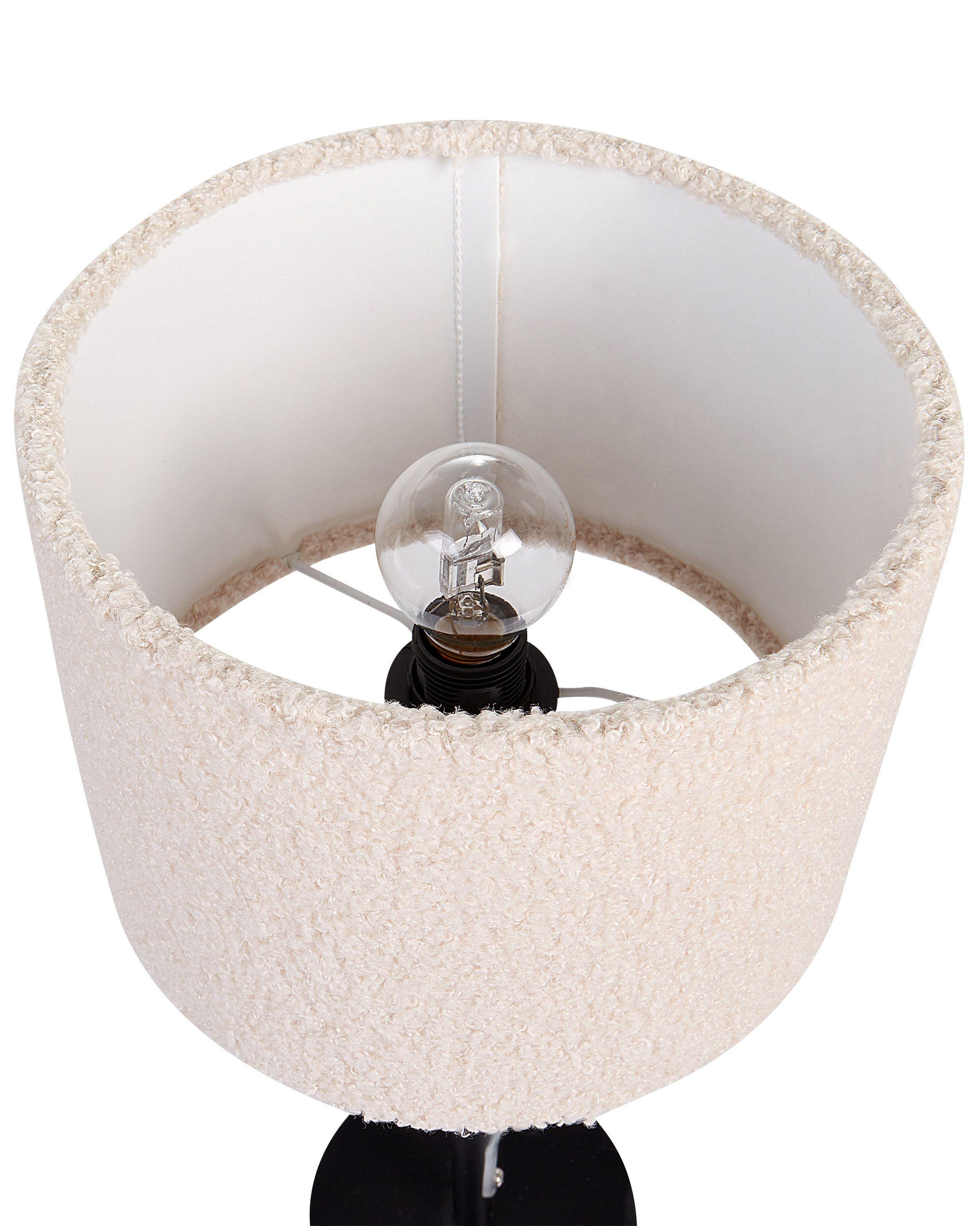 Beliani Lampe à poser en Bouclé Moderne VINAZCO  