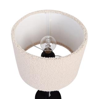 Beliani Lampe à poser en Bouclé Moderne VINAZCO  