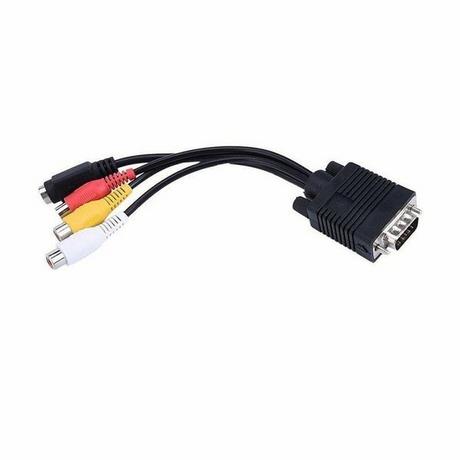 eStore  VGA-zu-Cinch-AudioVideo-Adapterkabel 