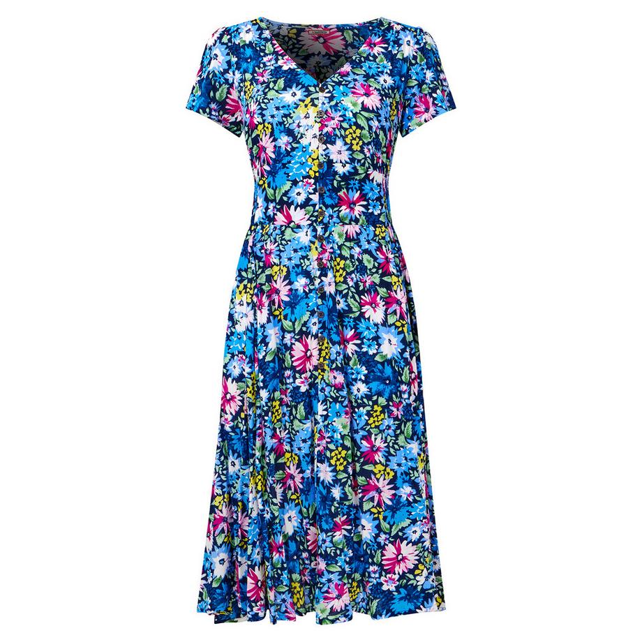 Joe Browns Robe Florale Taille Froncée  