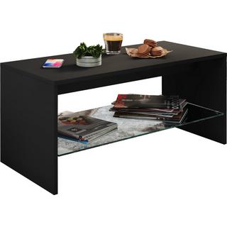 VCM Table d'appoint Tiroir Verre Wisal  