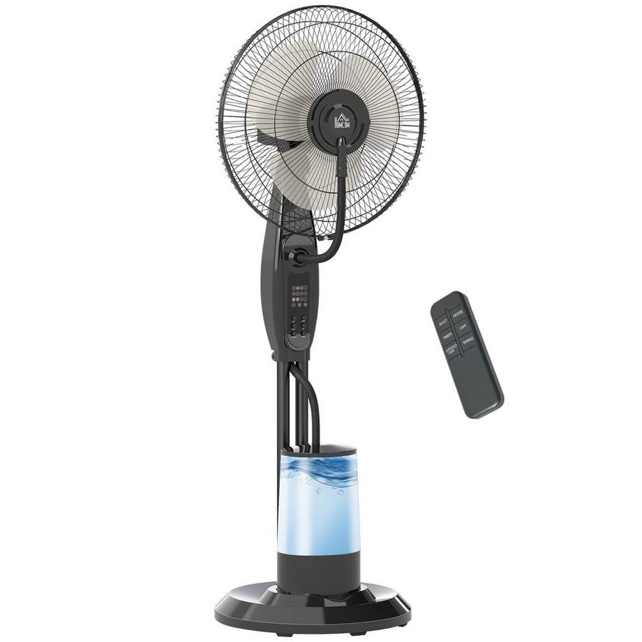 Ventilateur sur pied avec fonction brumisateur