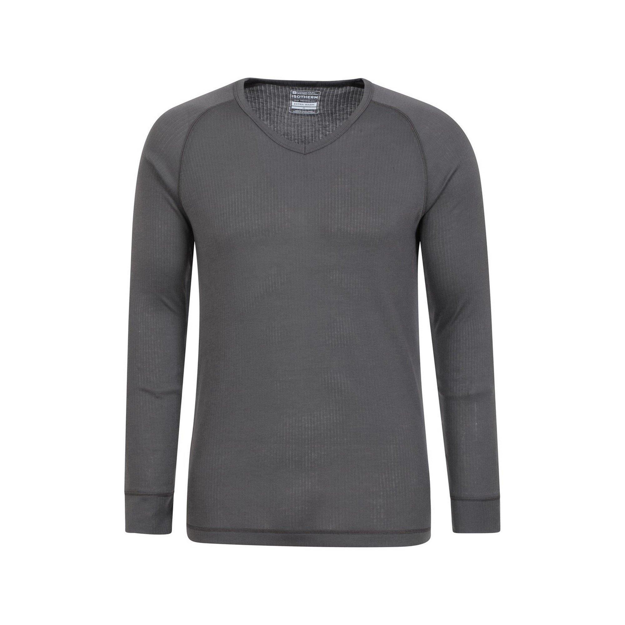 Image of Talus Thermotop Vausschnitt Herren Grau XXS