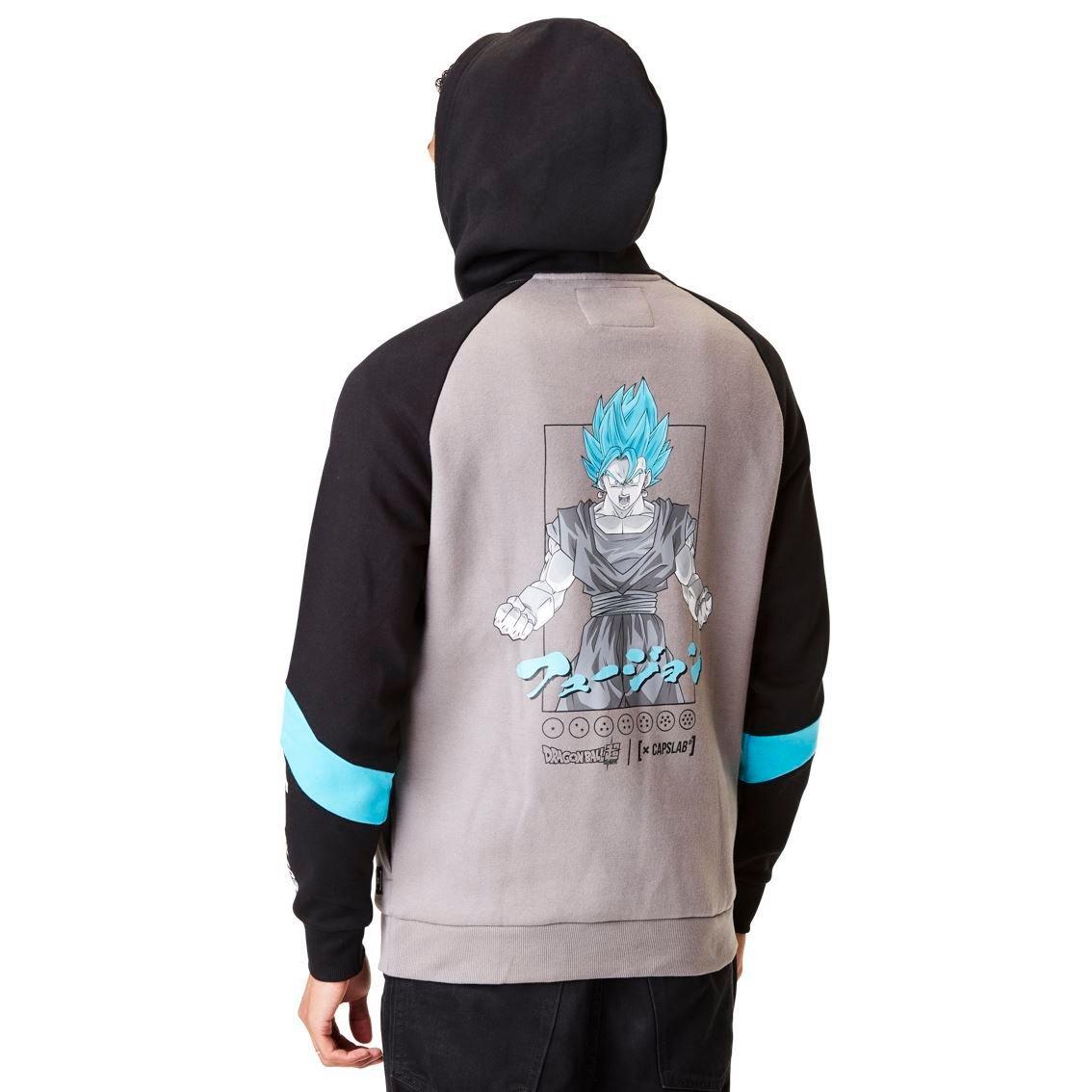 Capslab  sweatshirt à capuche  dragon ball super vegeto 