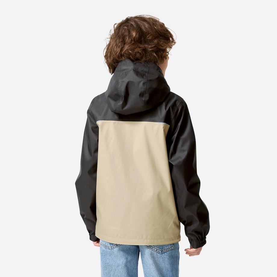 QUECHUA  Veste 3 en 1 de randonnée enfant 7-15 ans, NH100 beige et noir 