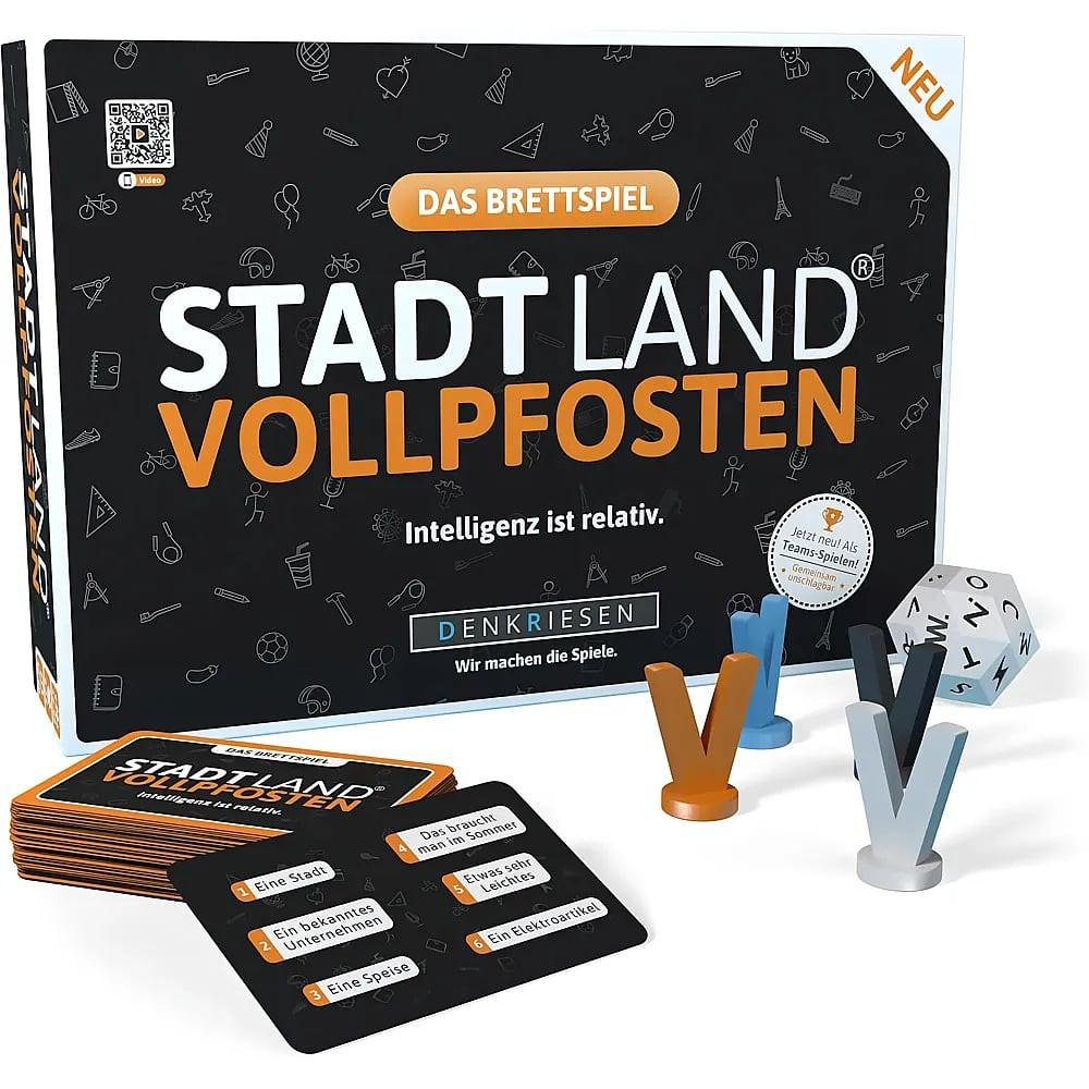 Image of Stadt Land Vollpfosten - Brettspiel